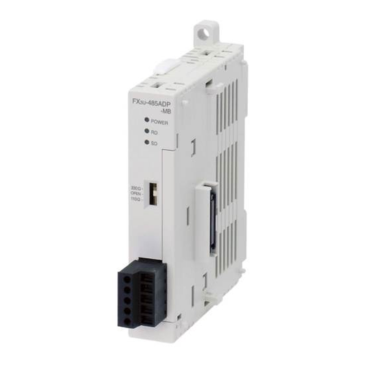 Image of Mitsubishi Electric FX3U-485ADP-MB