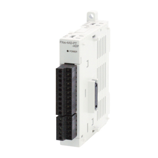 Image of Mitsubishi Electric FX3U-4AD-PT-ADP
