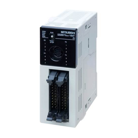Image of Mitsubishi Electric FX3UC-16MT/D