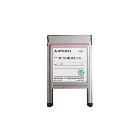 Image of Mitsubishi Electric GT05-MEM-ADPC